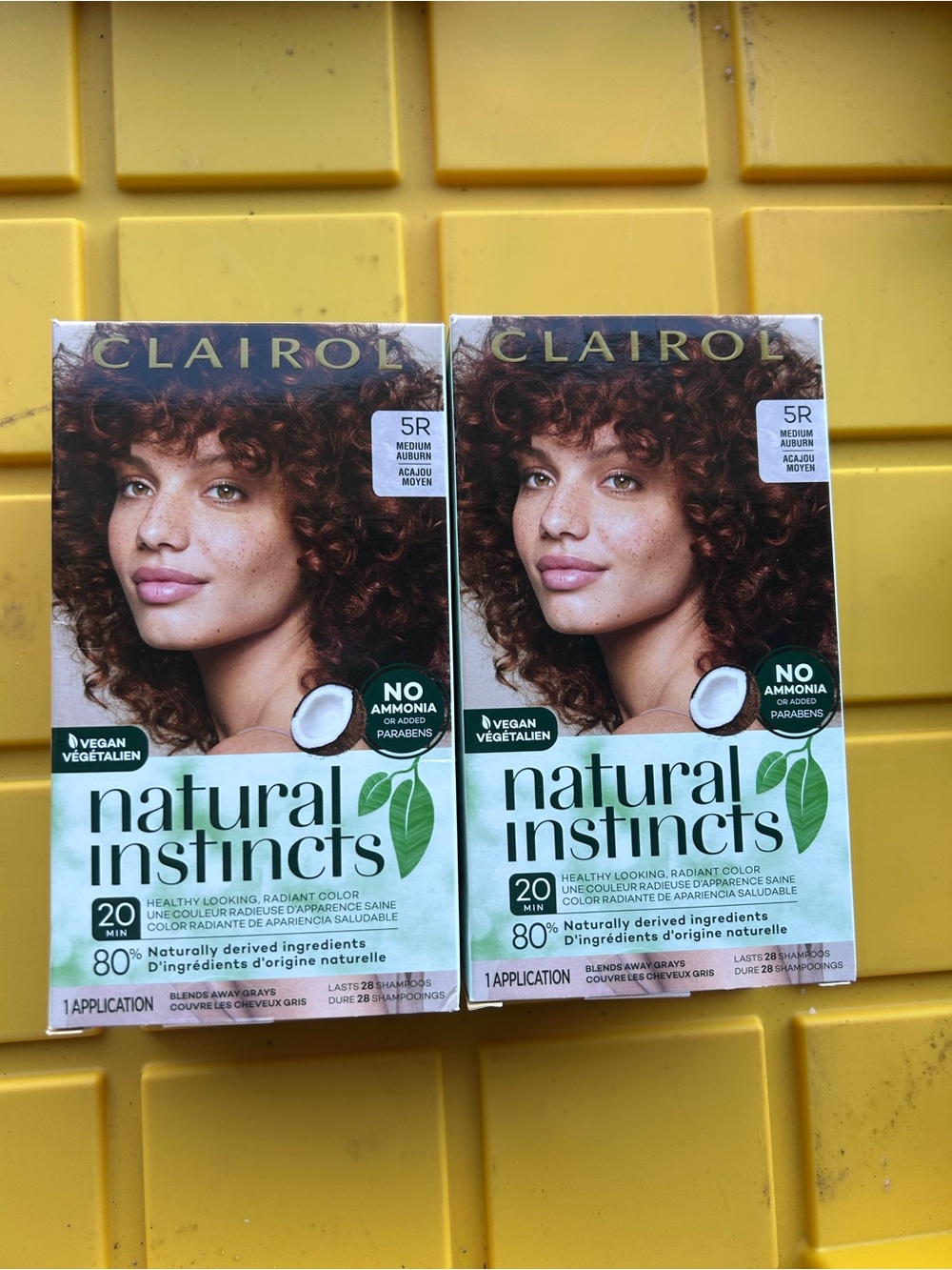 Natural Instincts 5R Medium Auburn Hair Color-2PK